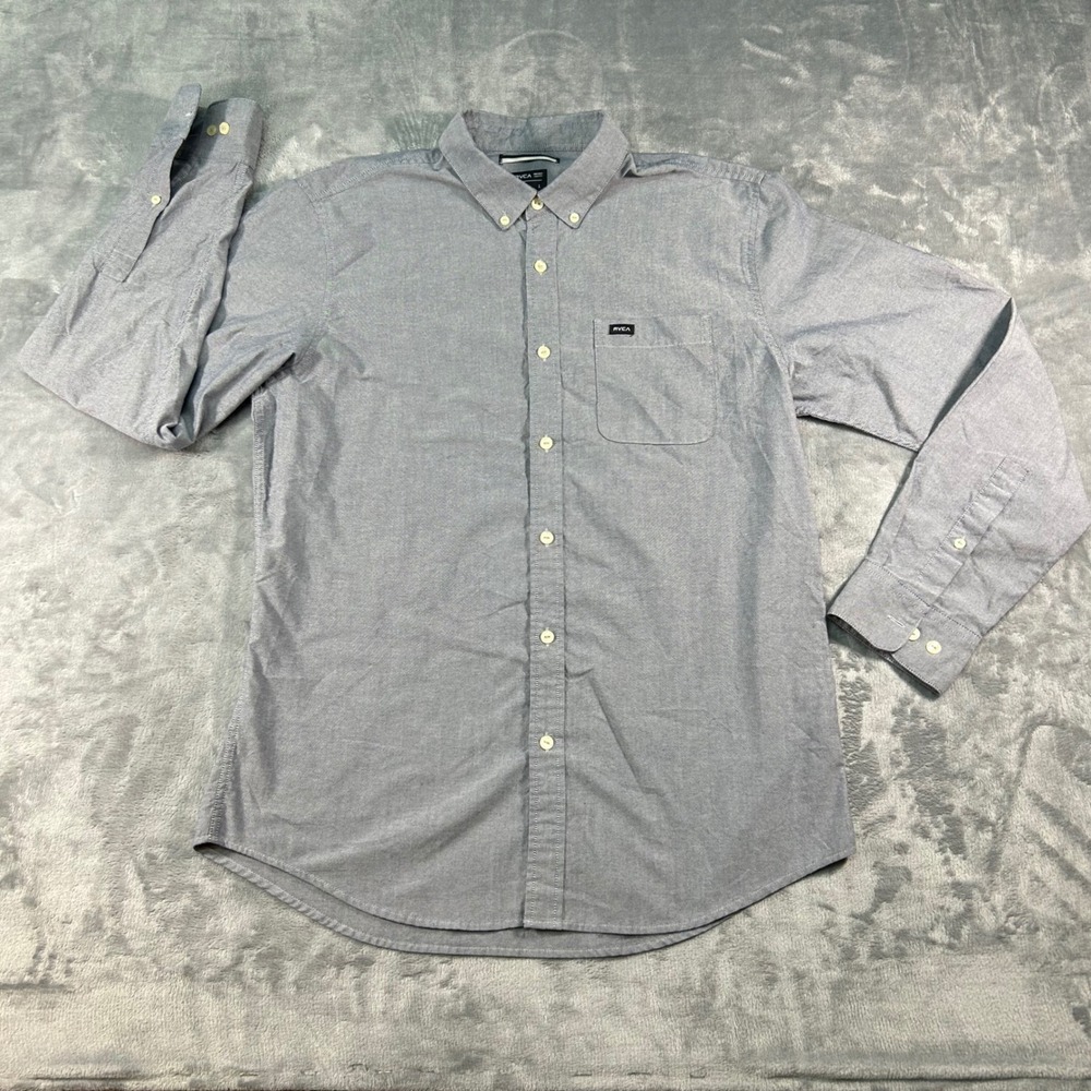 Men's Lighter Sky Blue Button-Up Shirt